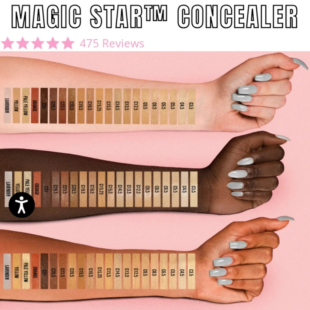 🆕 C14 Jeffree Star Cosmetics Magic Star Liquid Concealer in C14
